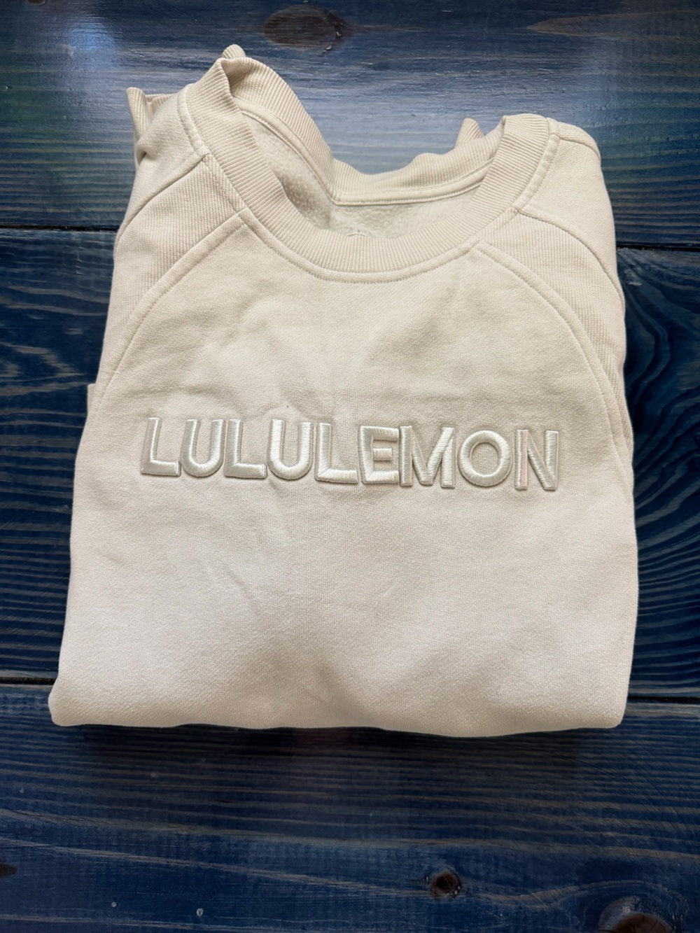 Lululemon scuba oversized pullover off white/cream XL